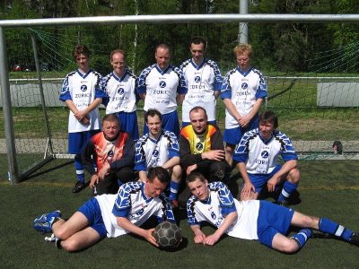 Eine Mannschaft des FC Montag 2008